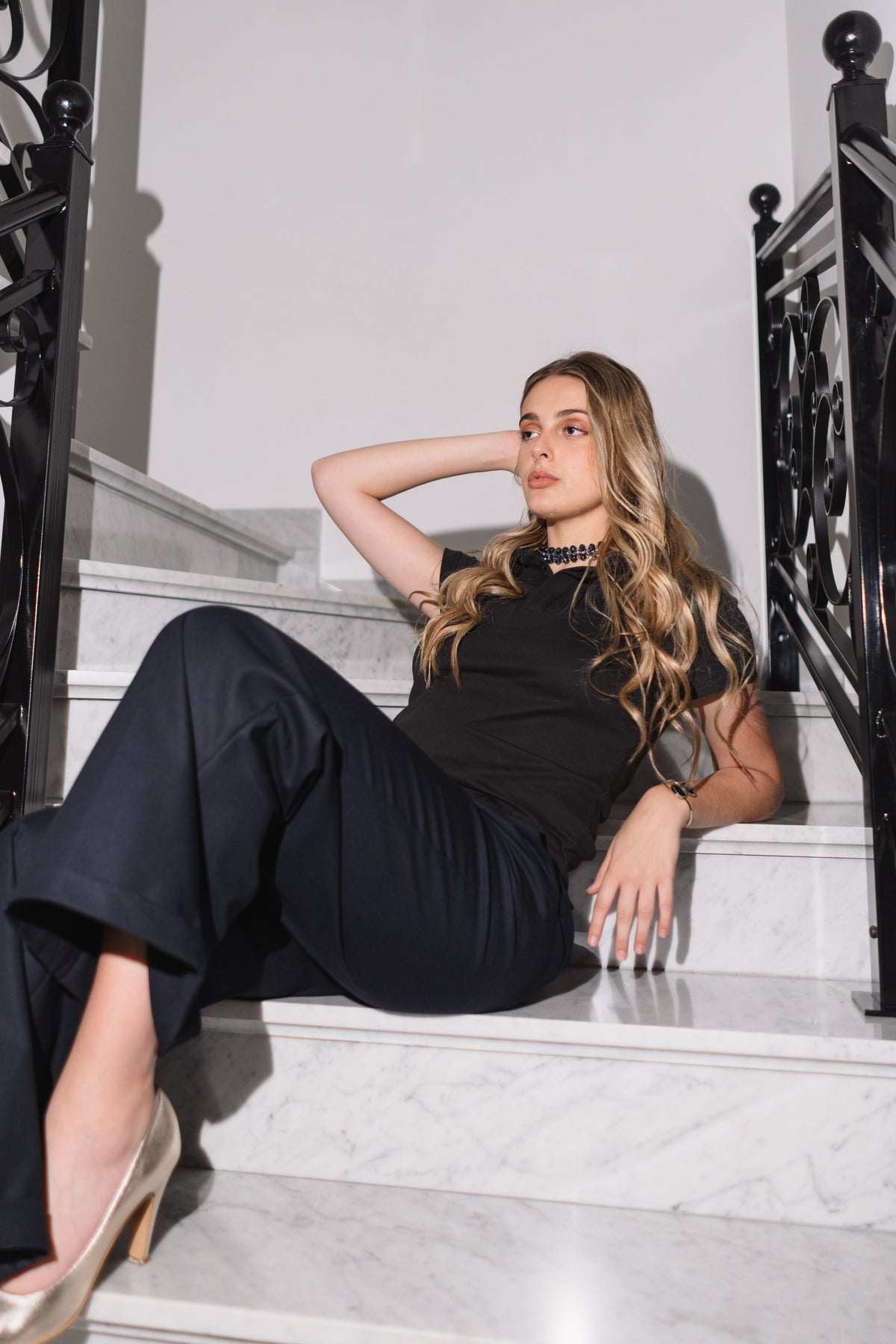 Pantalón Sastrero de Sarga - Mujer